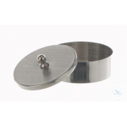 Cristallizzatore in nichel 99,5% con coperchio Ø mm  90x 16 ml 100 - 8065